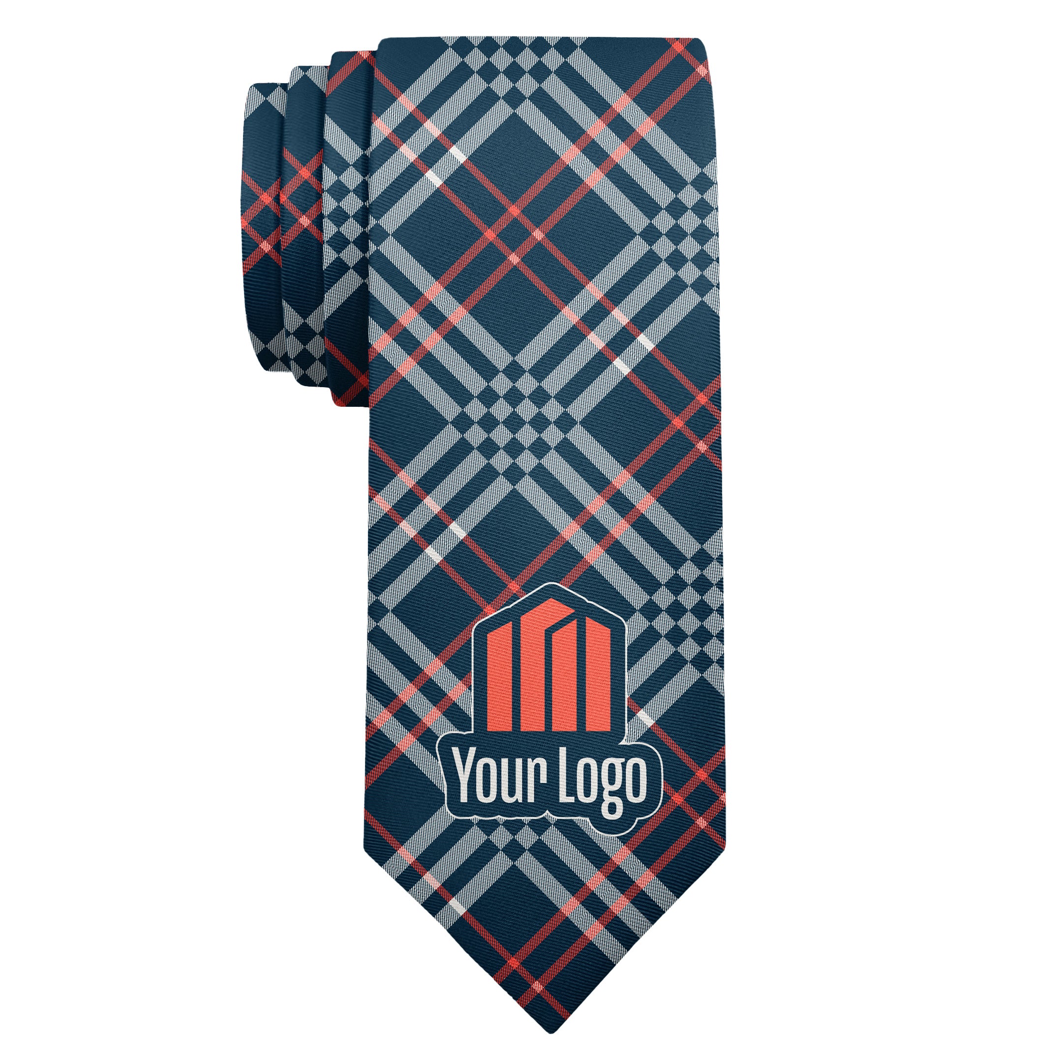 Custom Cincy 1 Logo Tie - Long Roll - Knotty Tie Co.