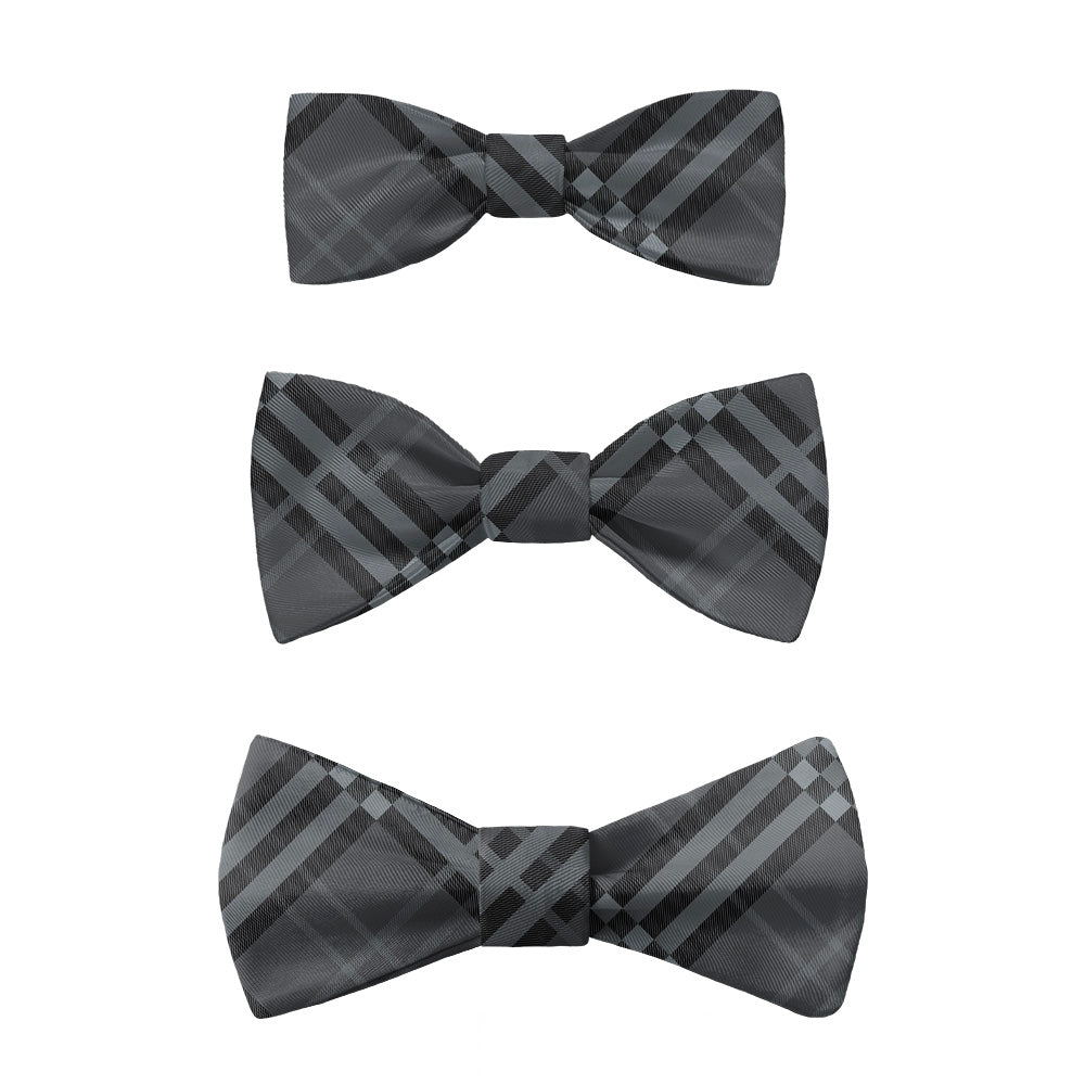 Cincy Plaid Bow Tie -  -  - Knotty Tie Co.