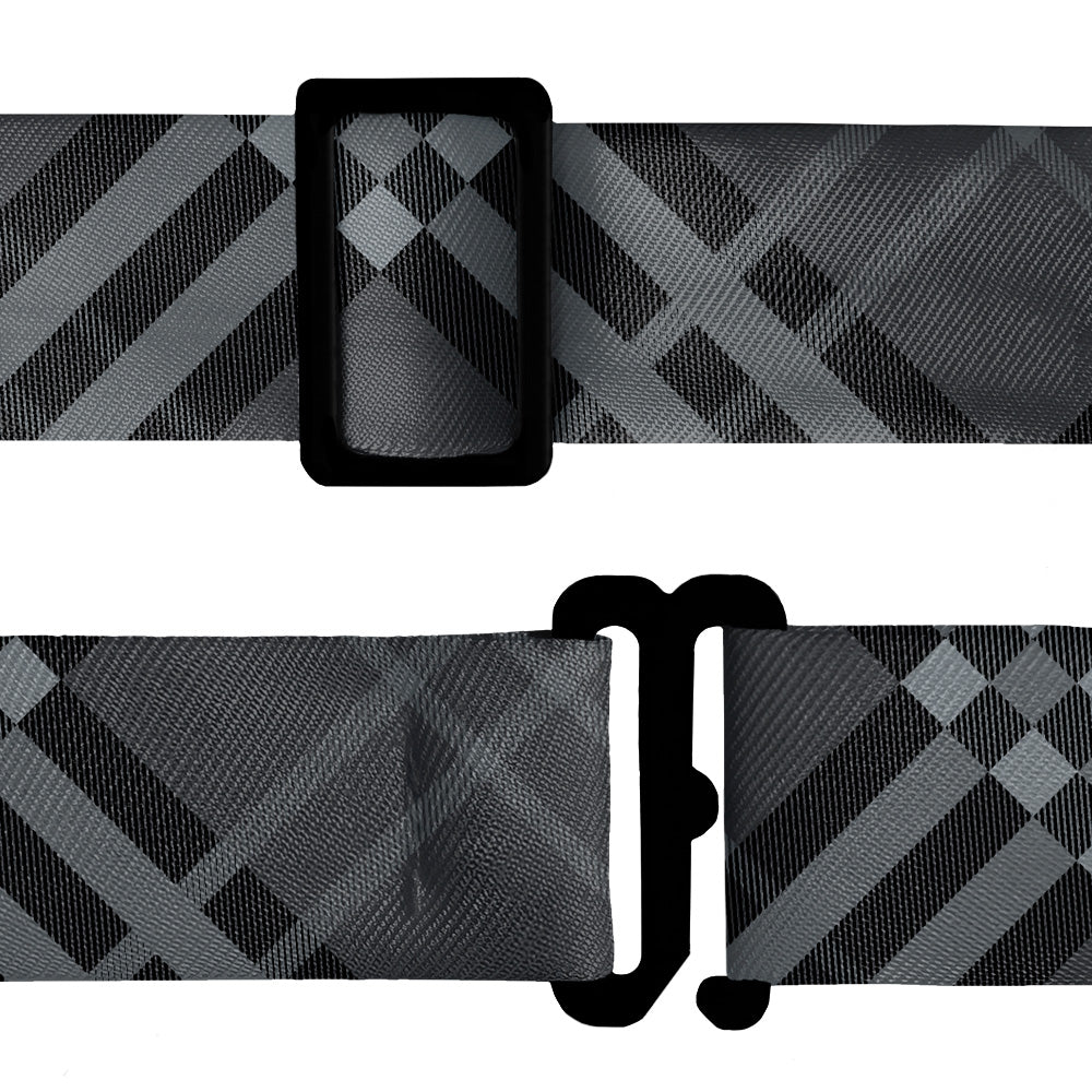 Cincy Plaid Bow Tie - Bow Tie Hardware - Knotty Tie Co.