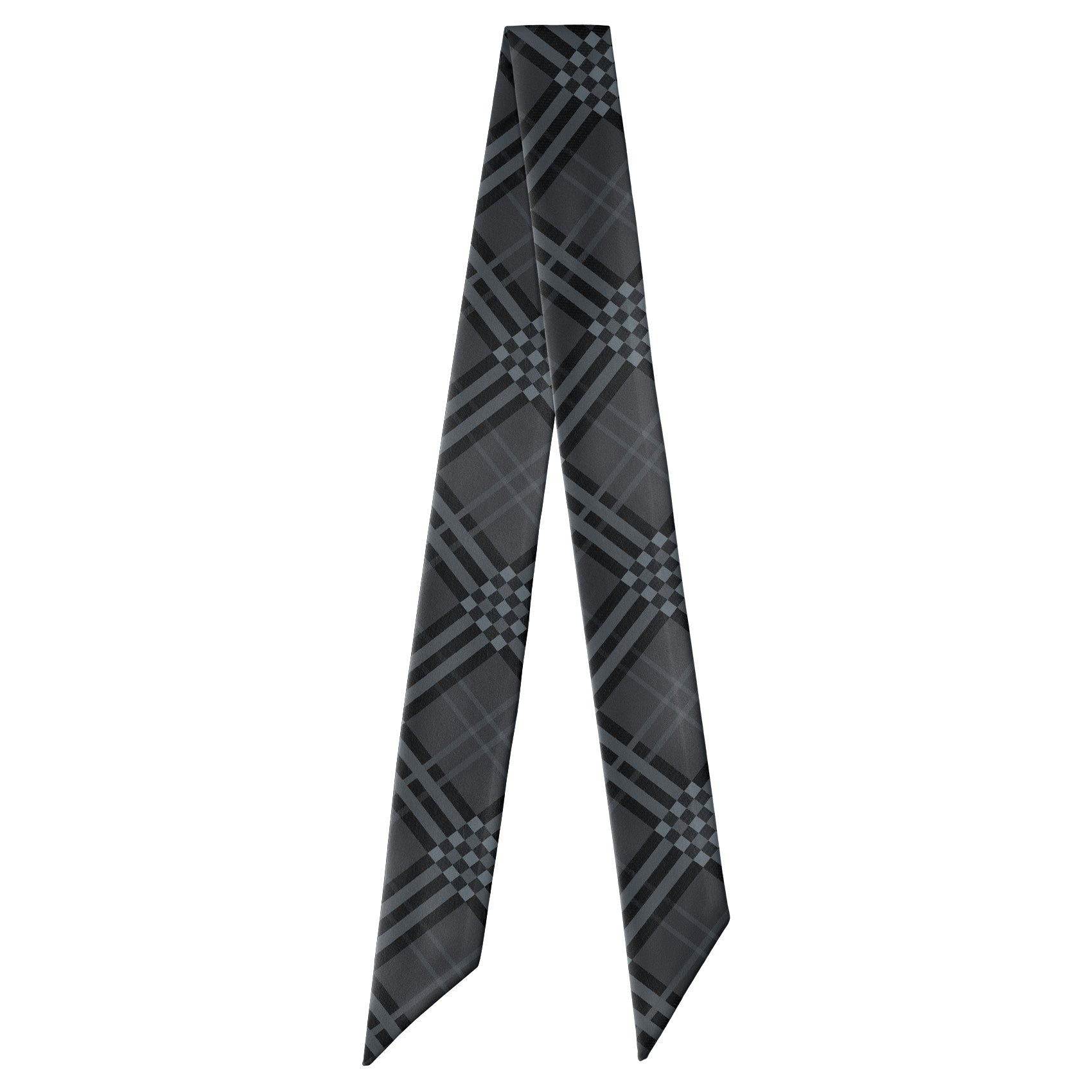 Cincy Plaid Hair Scarf - Full View of Hair Scarf - Knotty Tie Co.