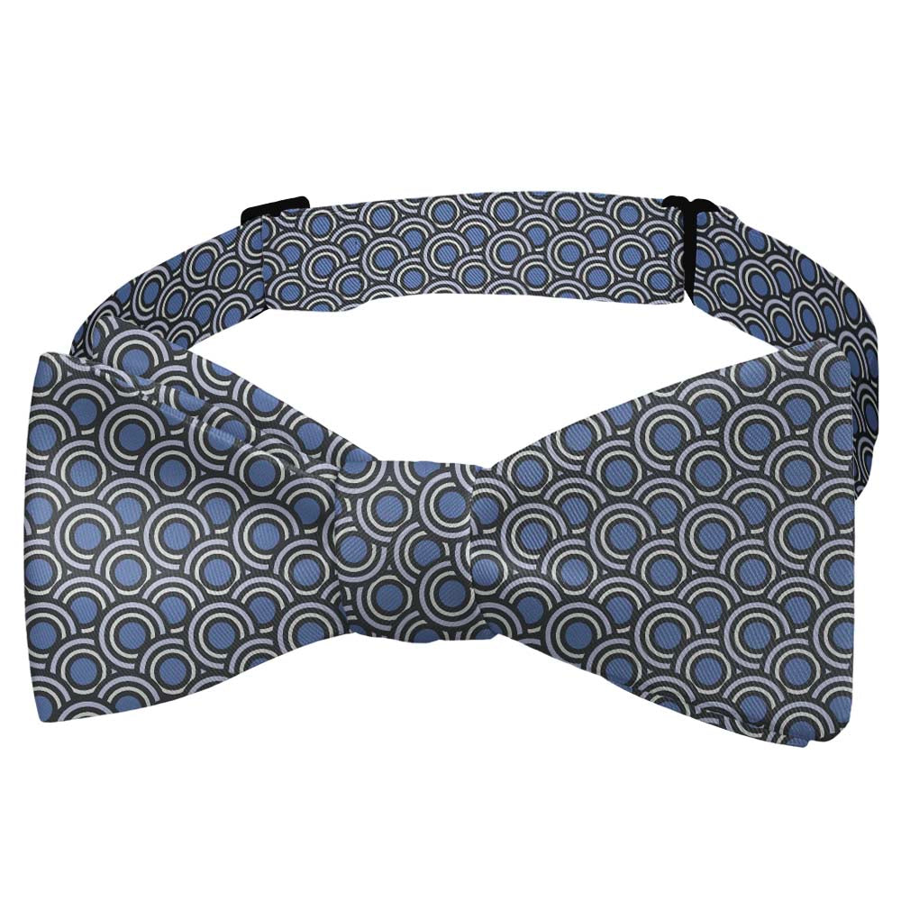 Circles Bow Tie - Self Tie Bow Tie - Knotty Tie Co.