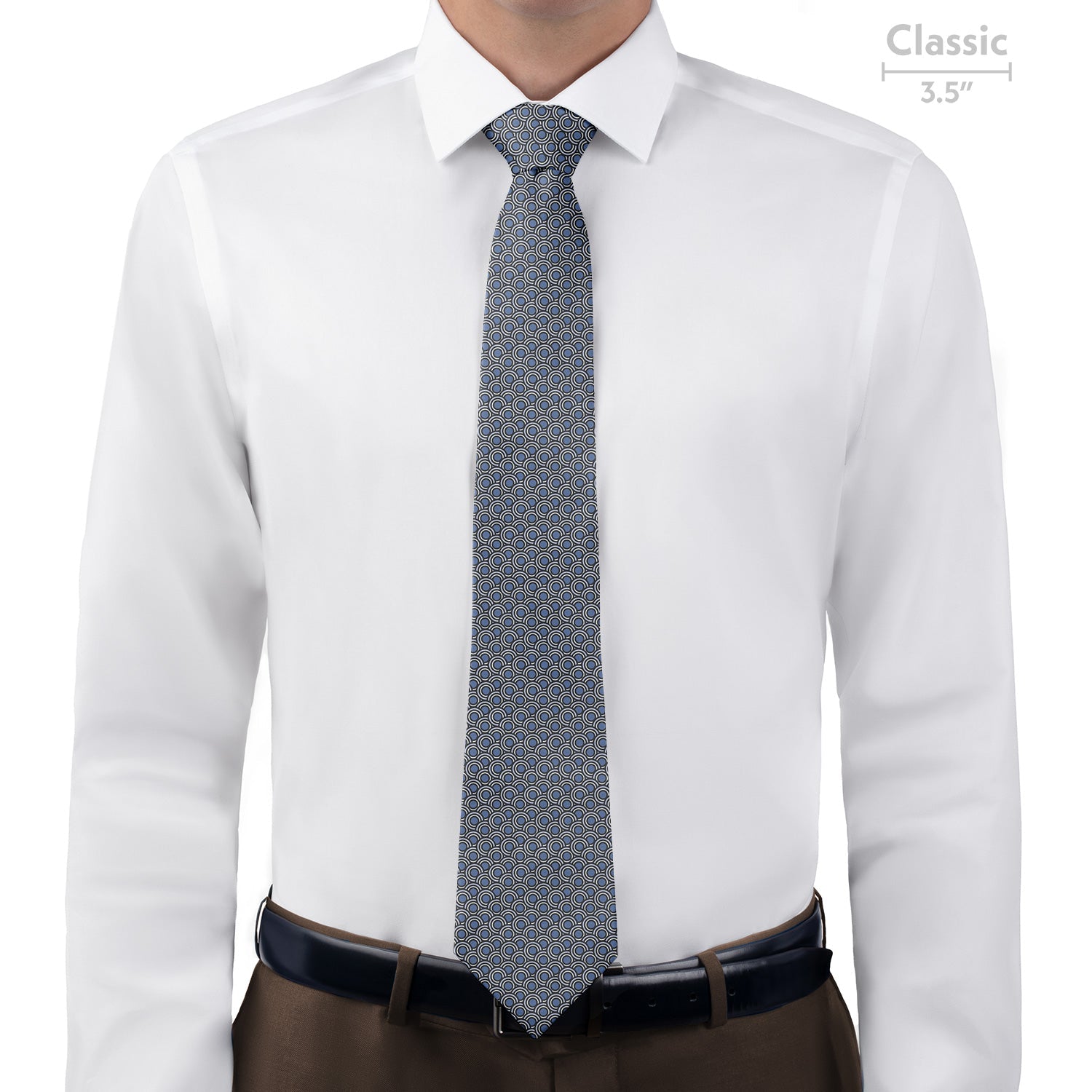 Circles Necktie - Classic - Knotty Tie Co.