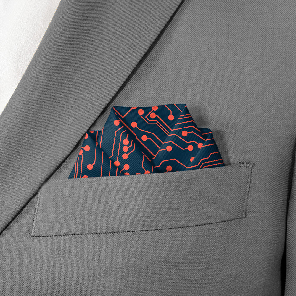Circuit 1 Logo Pocket Square