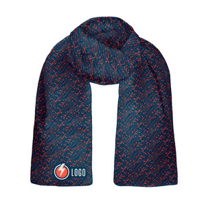 Circut 4 60 x 18 Rectangle Chiffon Logo Scarf - Knotty Tie Co.