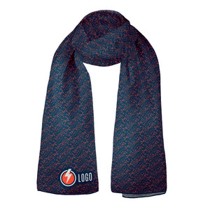Circut 4 72 x 24 Rectangle Chiffon Logo Scarf - Knotty Tie Co.