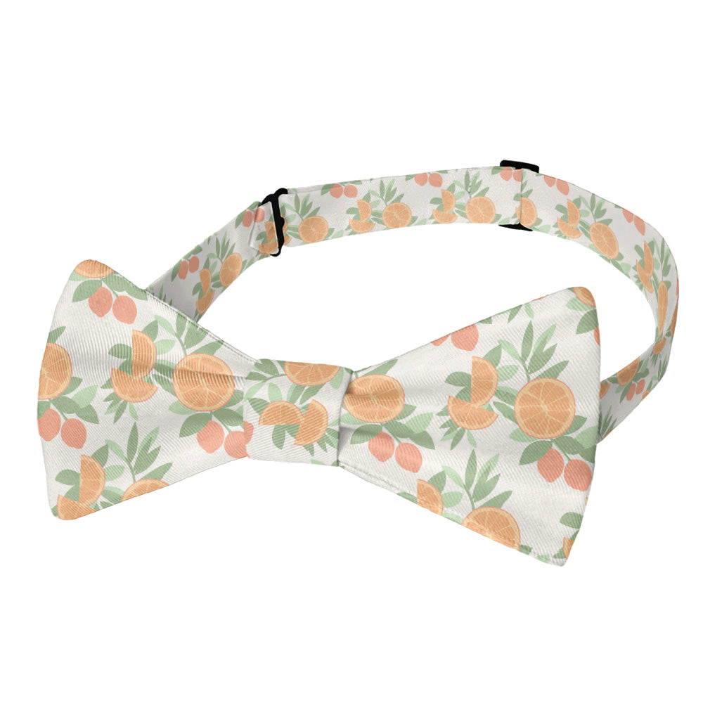 Citrus Blossom Floral Bow Tie - Adult Pre-Tied 12-22" -  - Knotty Tie Co.