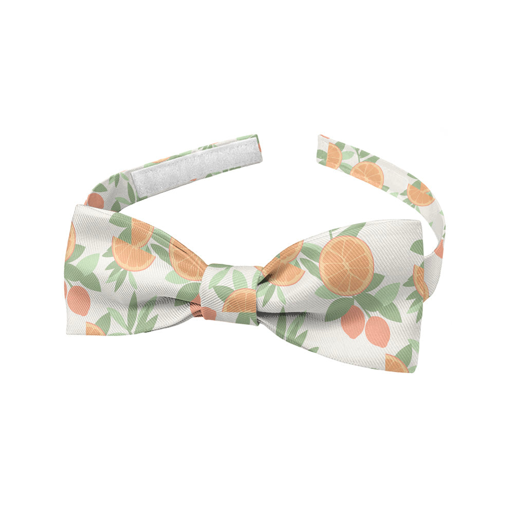 Citrus Blossom Floral Bow Tie - Baby Pre-Tied 9.5-12.5" -  - Knotty Tie Co.