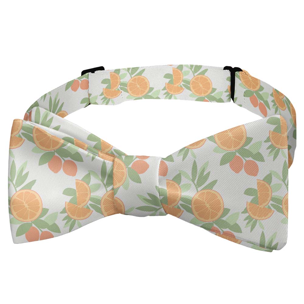 Citrus Blossom Floral Bow Tie - Self Tie Bow Tie - Knotty Tie Co.