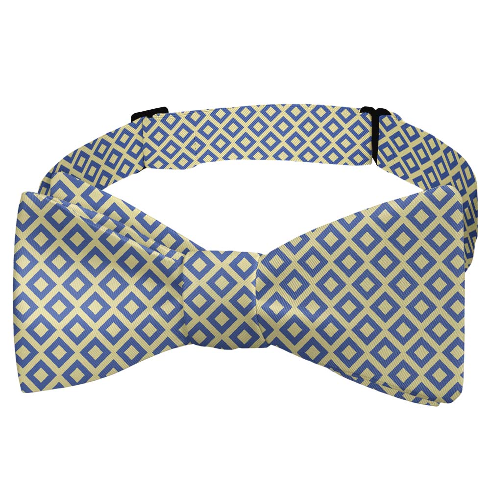 Clancy Geometric Bow Tie - Self Tie Bow Tie - Knotty Tie Co.
