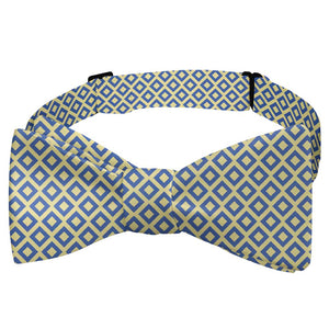 Clancy Geometric Bow Tie - Self Tie Bow Tie - Knotty Tie Co.