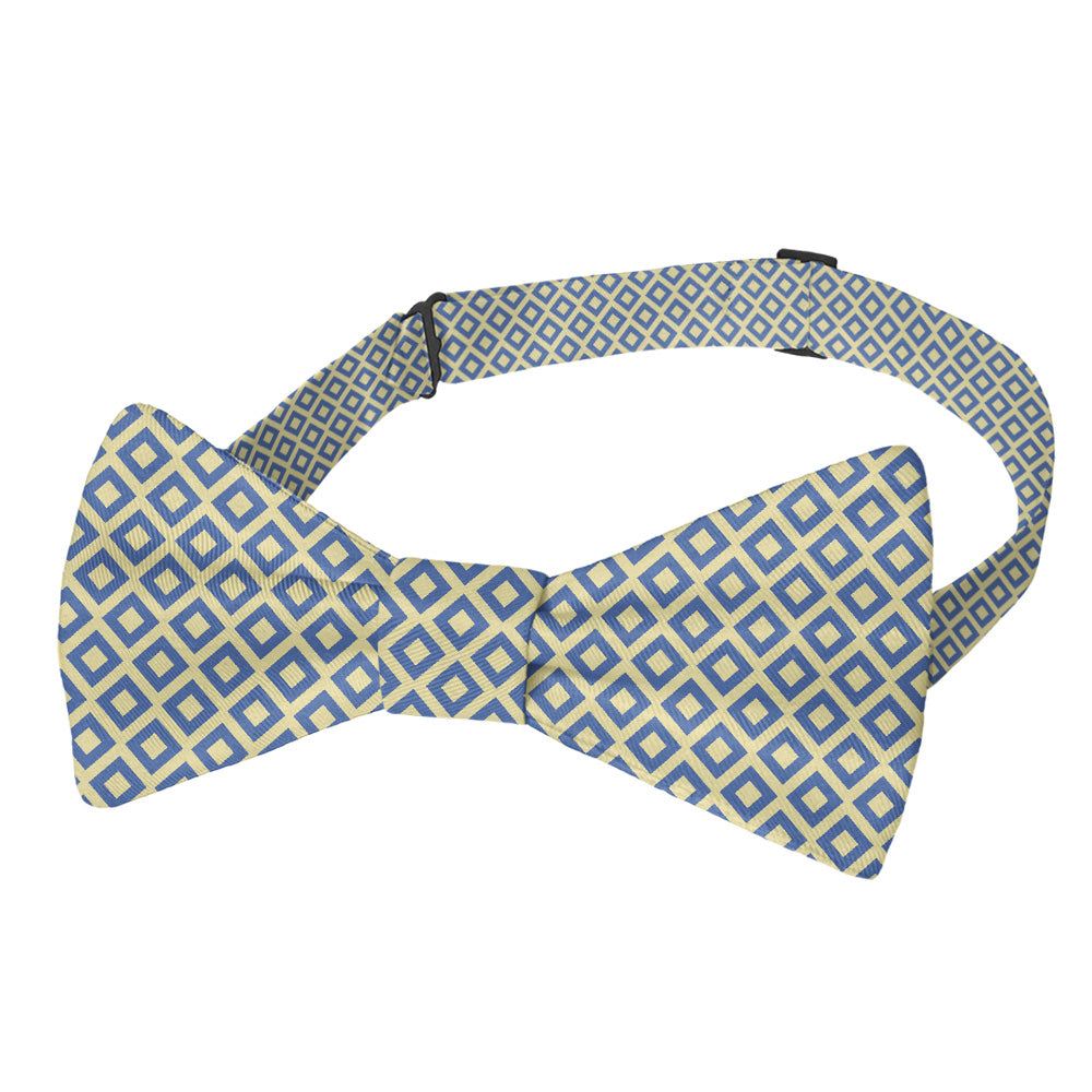 Clancy Geometric Bow Tie - Pre-Tied Bow Tie - Knotty Tie Co.