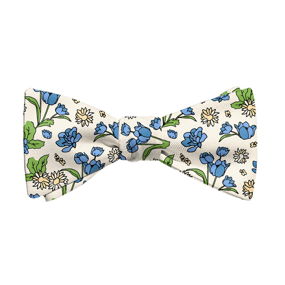 Clara Floral Bow Tie - Adult Standard Self-Tie 14-18" -  - Knotty Tie Co.