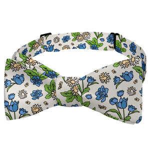 Clara Floral Bow Tie - Self Tie Bow Tie - Knotty Tie Co.