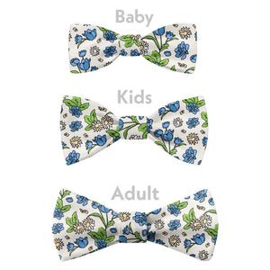 Clara Floral Bow Tie - Bow Sizes - Knotty Tie Co.