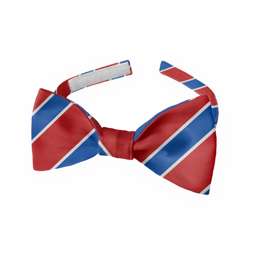Clarkson Stripe Bow Tie - Kids Pre-Tied 9.5-12.5" -  - Knotty Tie Co.