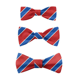 Clarkson Stripe Bow Tie -  -  - Knotty Tie Co.