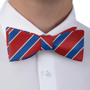 Clarkson Stripe Bow Tie - Bow Tie with Dress Shirt - Knotty Tie Co.
