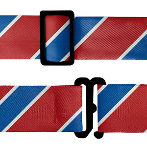 Clarkson Stripe Bow Tie - Bow Tie Hardware - Knotty Tie Co.