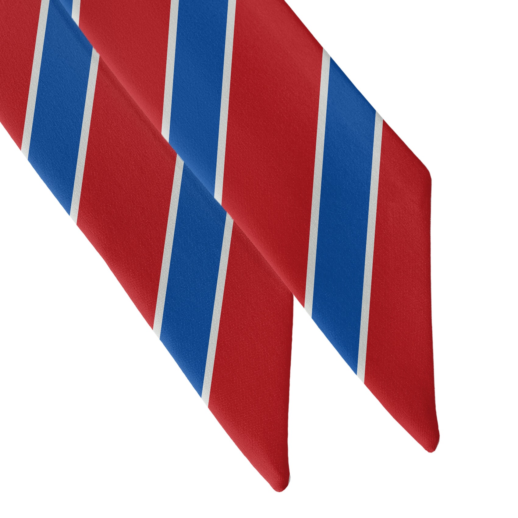 Clarkson Stripe Hair Scarf - Scarf Tapered Ends - Knotty Tie Co.