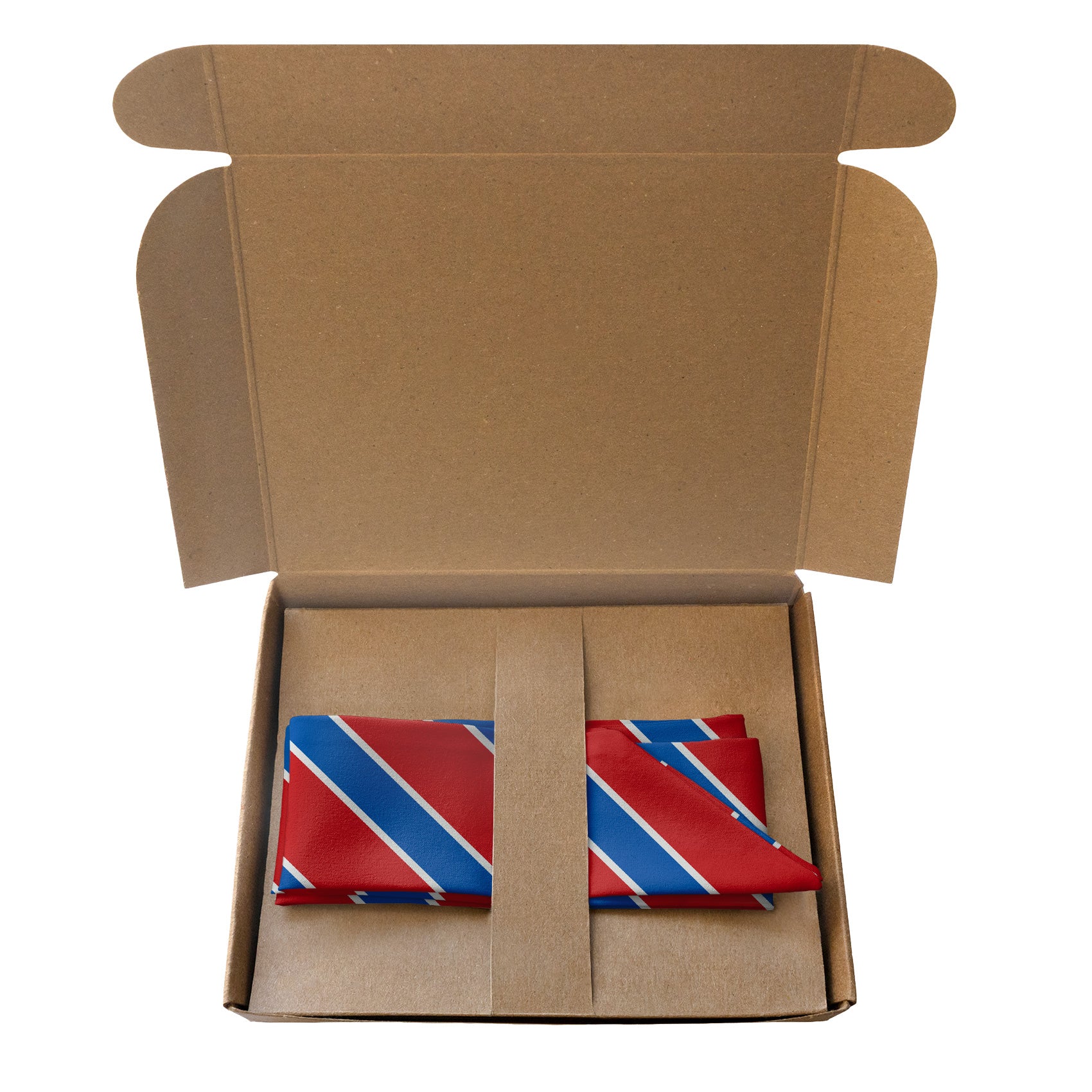 Clarkson Stripe Hair Scarf - Packaging - Knotty Tie Co.