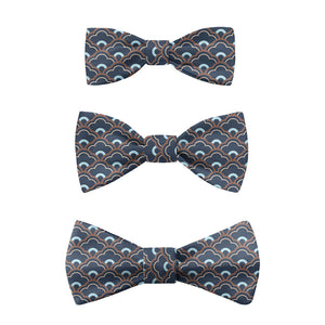 Clouds Geometric Bow Tie -  -  - Knotty Tie Co.