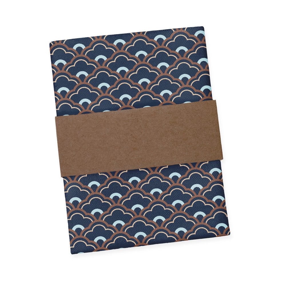 Clouds Geometric Pocket Square - Packaging - Knotty Tie Co.
