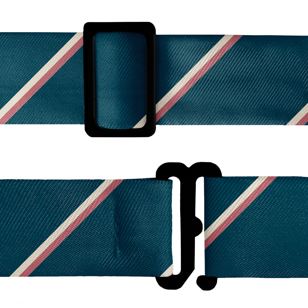 Club Stripe Bow Tie - Bow Tie Hardware - Knotty Tie Co.