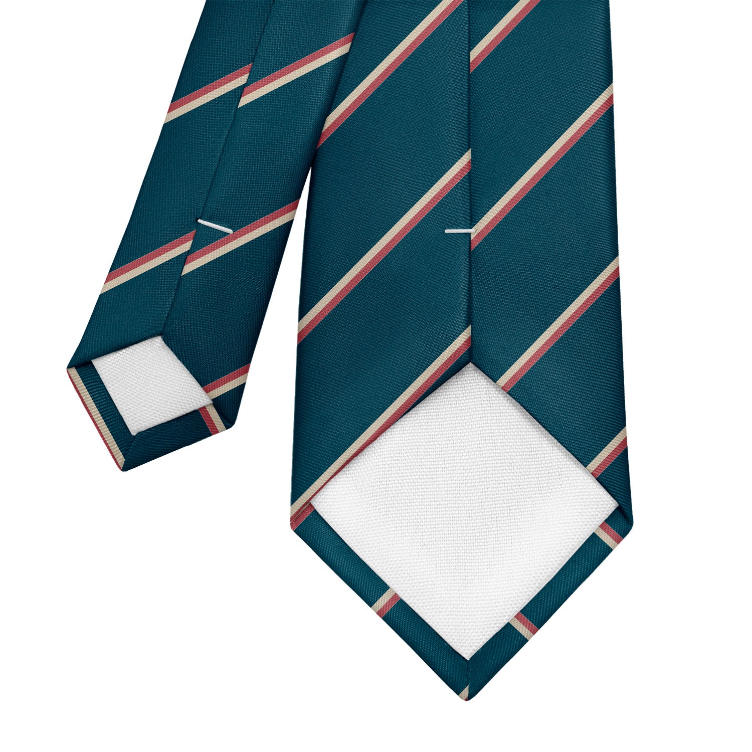 Club Stripe Necktie - Tipping - Knotty Tie Co.