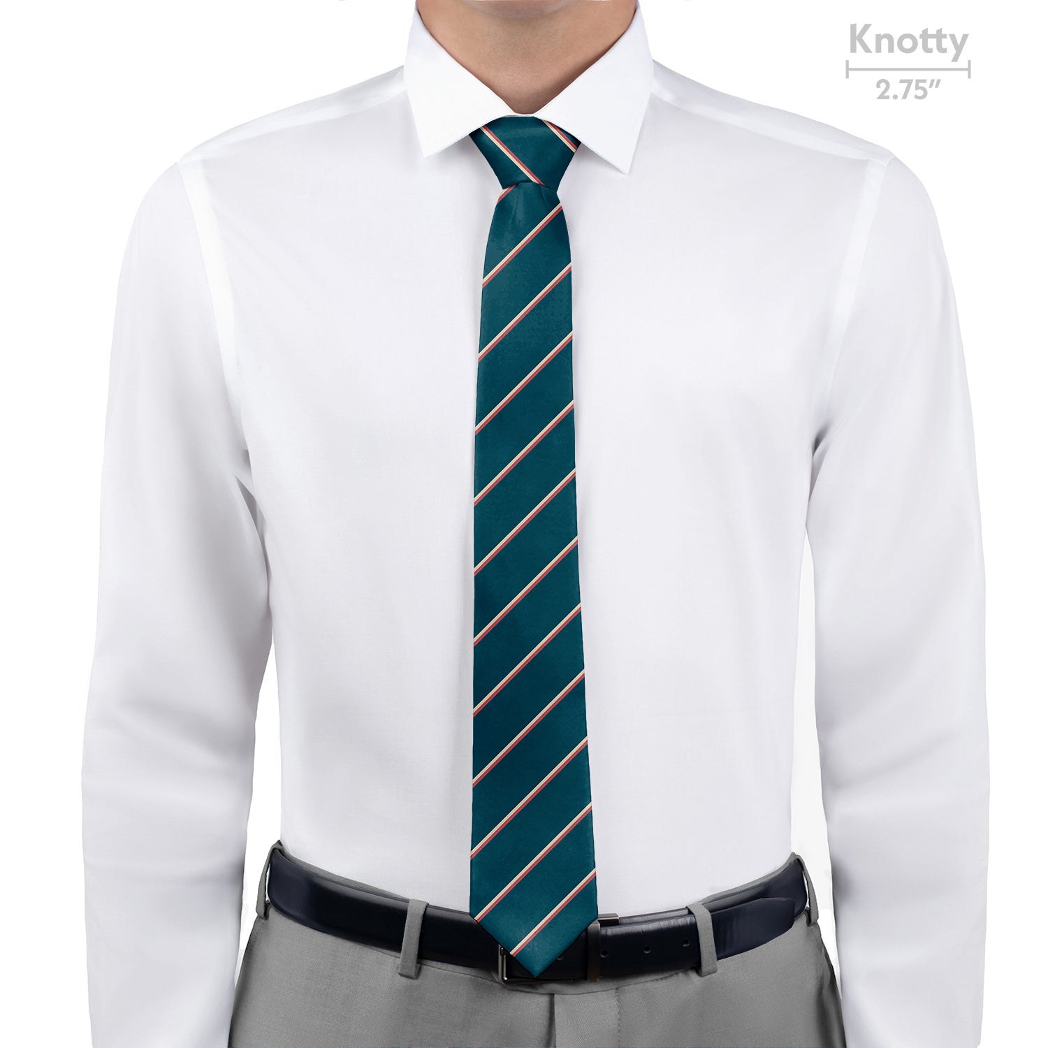 Club Stripe Necktie - Knotty - Knotty Tie Co.