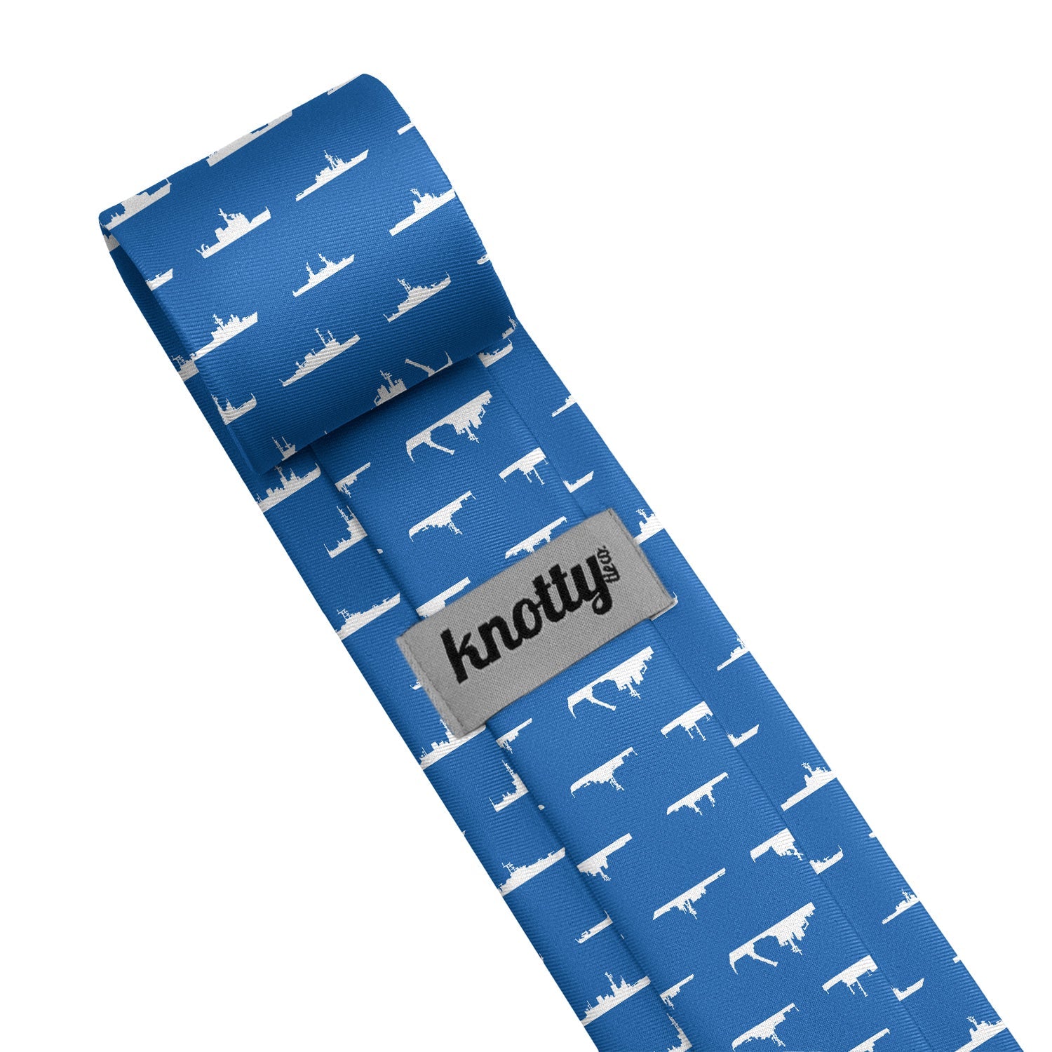 Coast Guard Fleet Necktie - Tag - Knotty Tie Co.