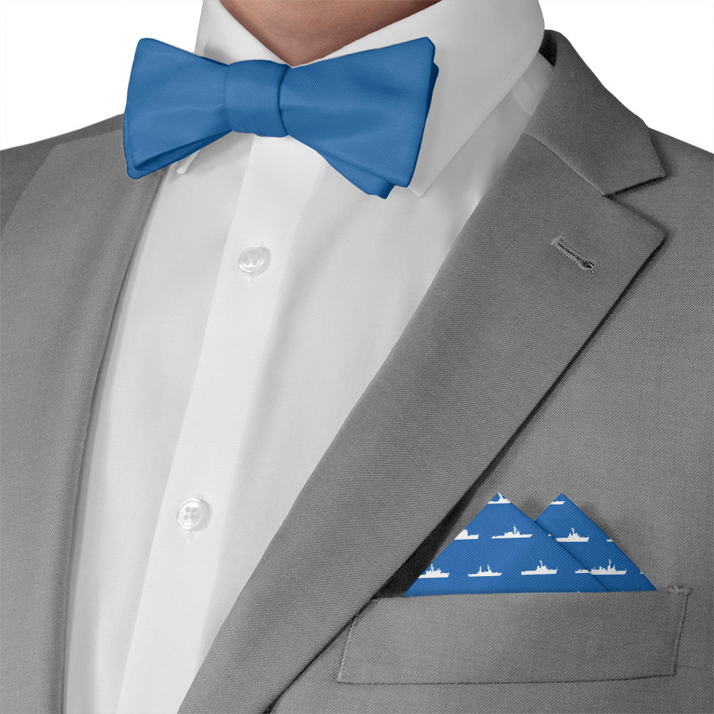 Coast Guard Fleet Pocket Square - Matching Bow Tie - Knotty Tie Co.