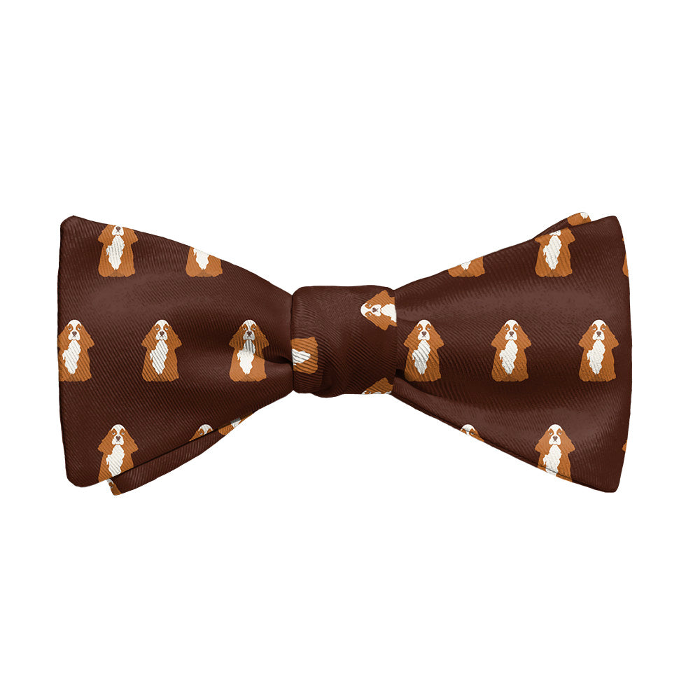 Cocker Spaniel Bow Tie - Adult Standard Self-Tie 14-18" -  - Knotty Tie Co.