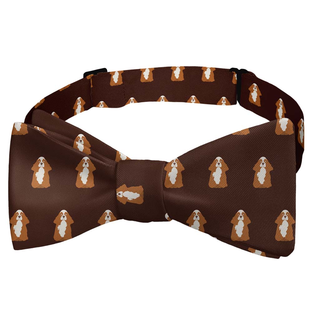 Cocker Spaniel Bow Tie - Self Tie Bow Tie - Knotty Tie Co.