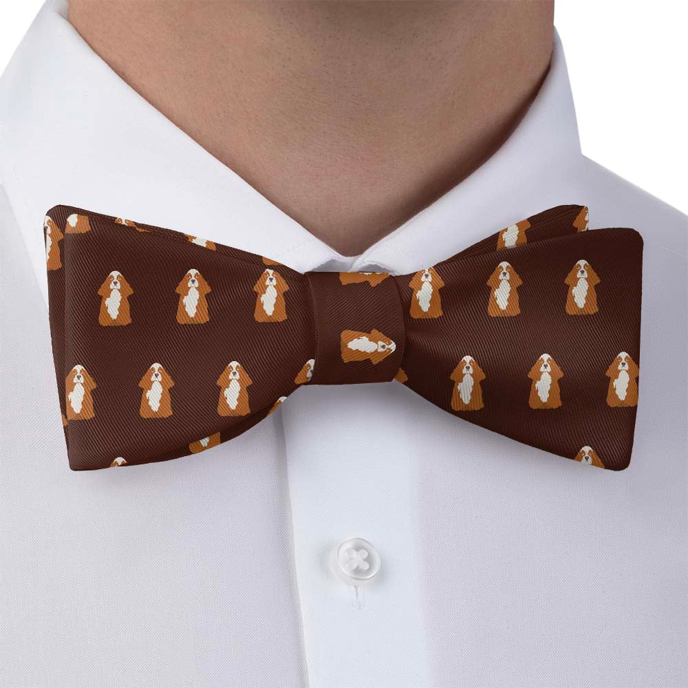 Cocker Spaniel Bow Tie - Bow Tie with Dress Shirt - Knotty Tie Co.