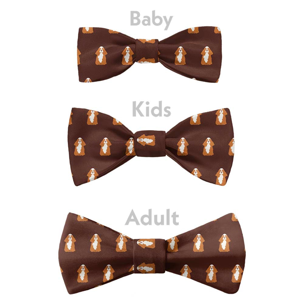Cocker Spaniel Bow Tie - Bow Sizes - Knotty Tie Co.