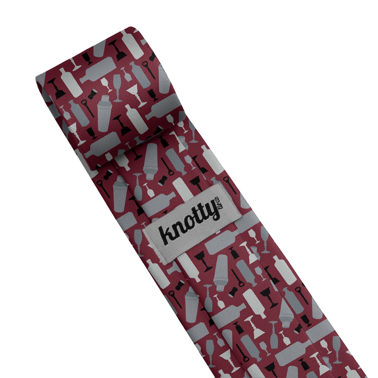 Cocktail Necktie - Tag - Knotty Tie Co.