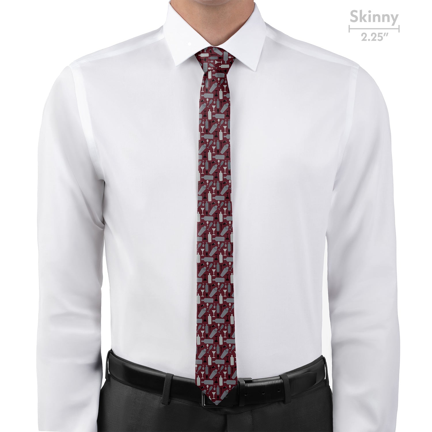 Cocktail Necktie - Skinny - Knotty Tie Co.