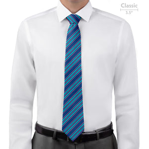 Colfax Stripe Necktie - Classic - Knotty Tie Co.