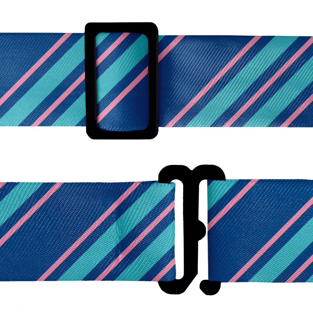 Colfax Stripe Bow Tie - Bow Tie Hardware - Knotty Tie Co.