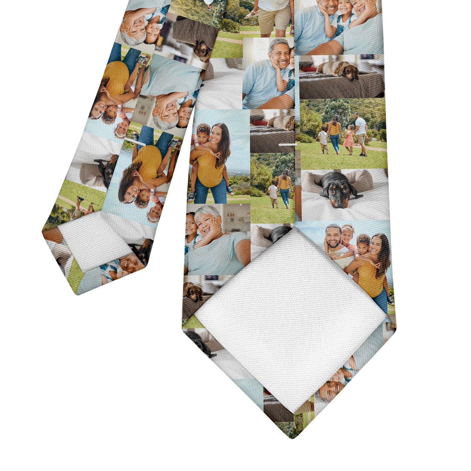 Collage Photo Tie - Tipping - Knotty Tie Co.