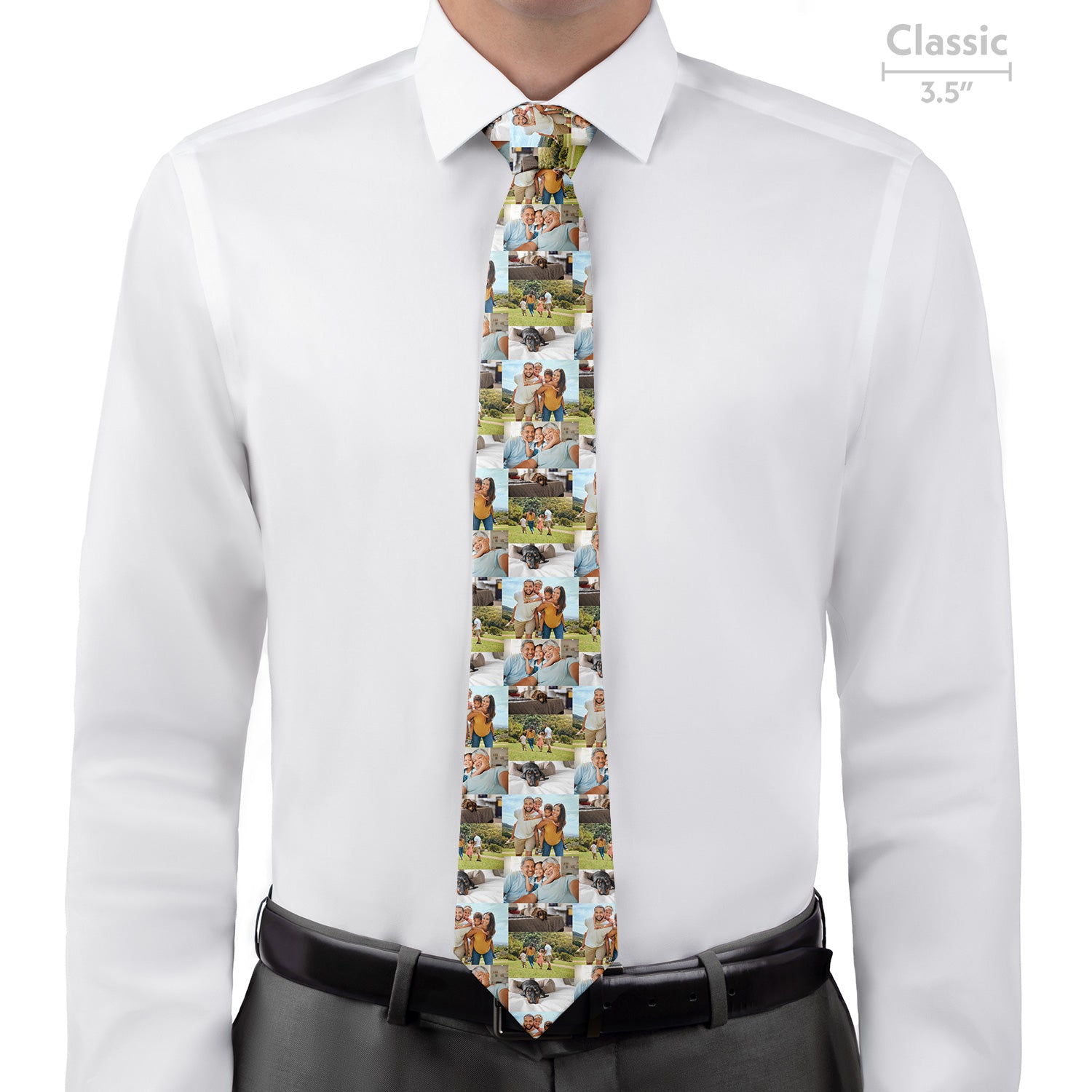 Collage Photo Tie - Classic - Knotty Tie Co.