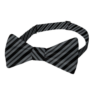 Collegiate Stripe Bow Tie - Adult Pre-Tied 12-22" -  - Knotty Tie Co.