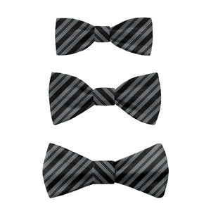 Collegiate Stripe Bow Tie -  -  - Knotty Tie Co.
