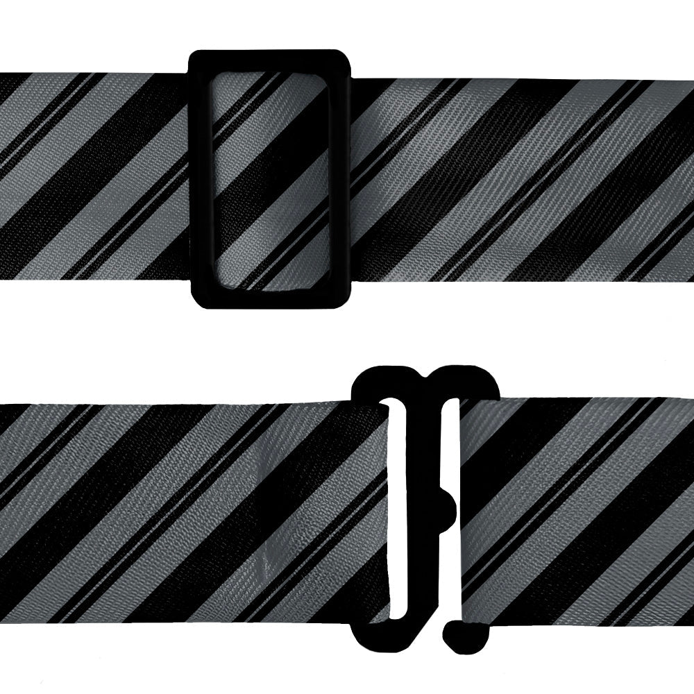 Collegiate Stripe Bow Tie -  -  - Knotty Tie Co.