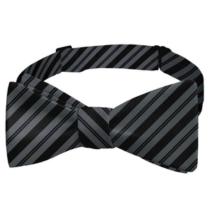Collegiate Stripe Bow Tie - Self Tie Bow Tie - Knotty Tie Co.