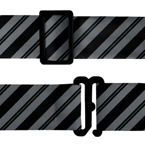 Collegiate Stripe Bow Tie - Bow Tie Hardware - Knotty Tie Co.