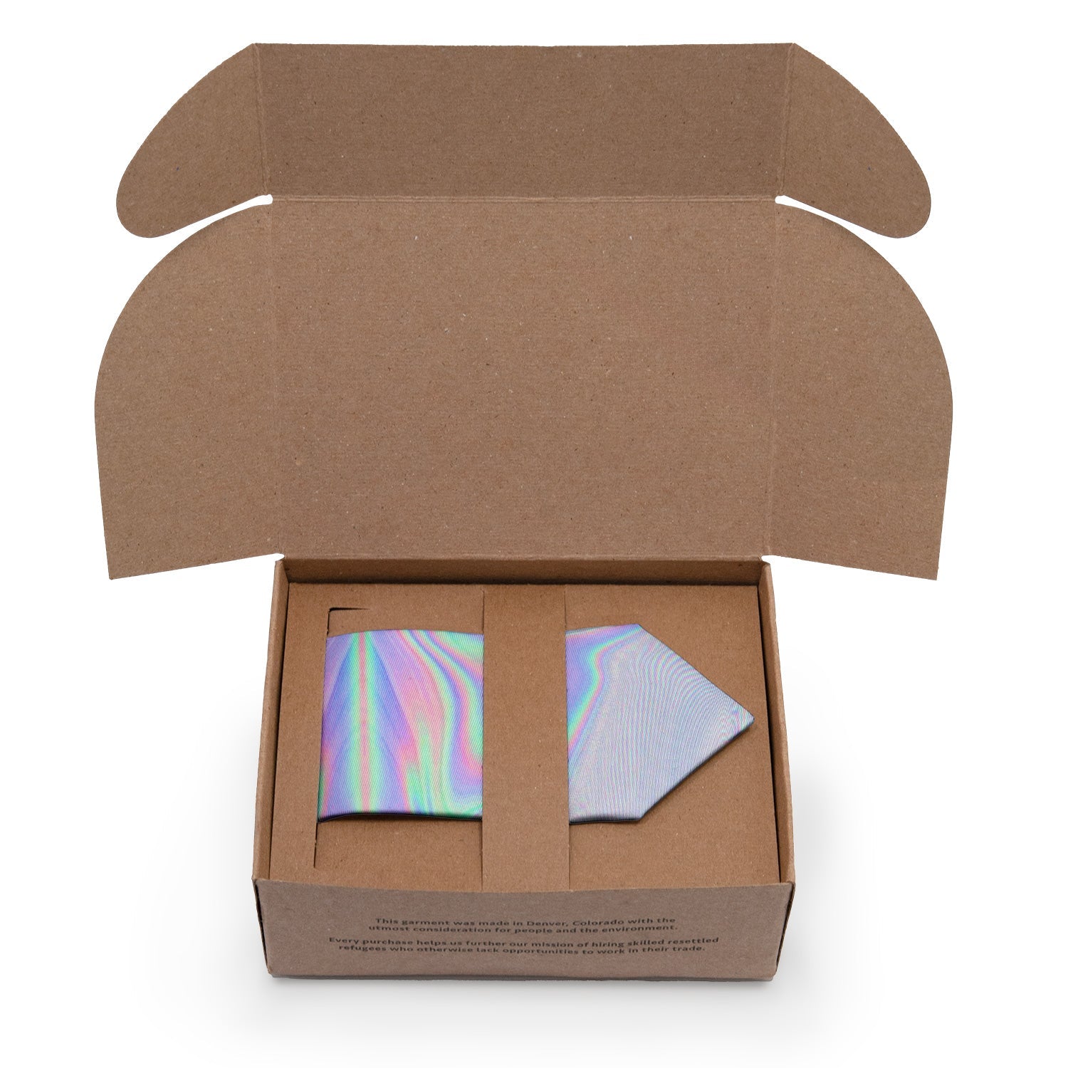 Color Warp Necktie - Packaging - Knotty Tie Co.