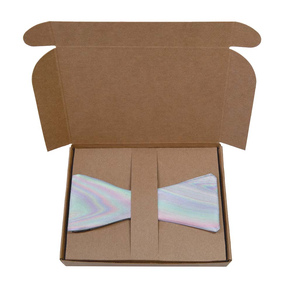 Color Warp Bow Tie- Kraft Gift Box Packaging - Knotty Tie Co.