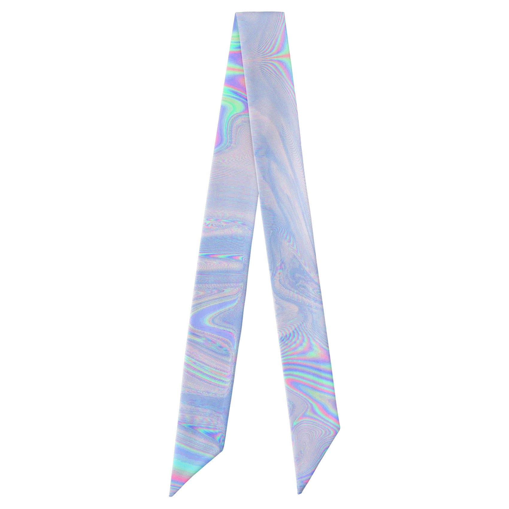 Color Warp Hair Scarf - Full View of Hair Scarf - Knotty Tie Co.