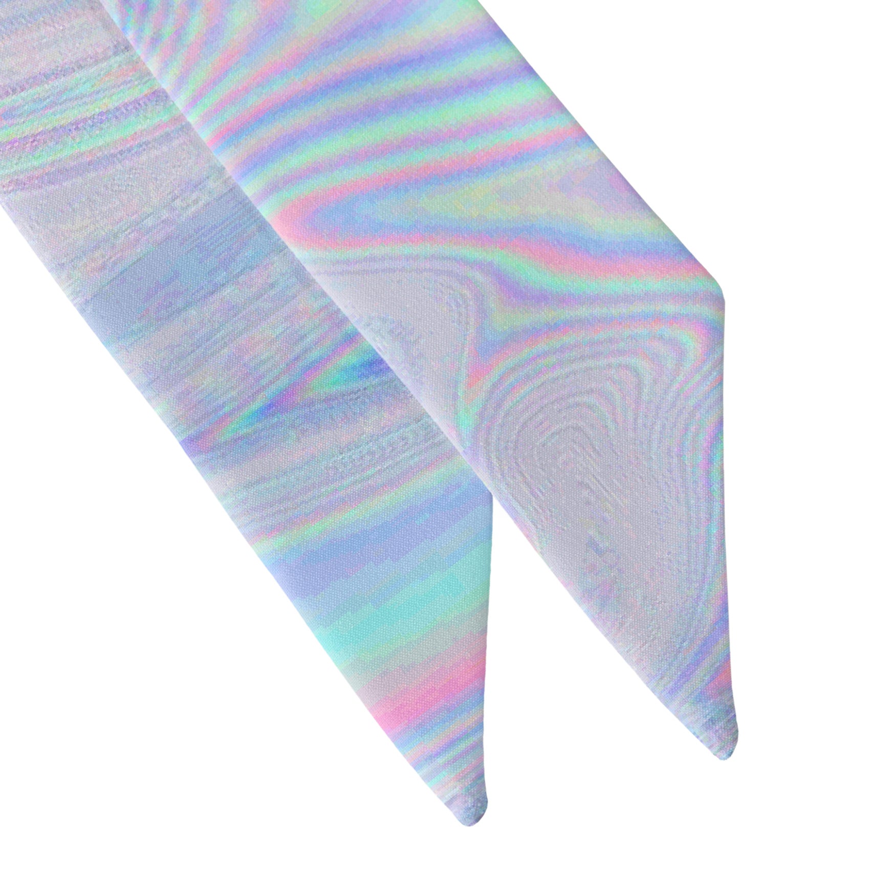 Color Warp Hair Scarf - Scarf Tapered Ends - Knotty Tie Co.